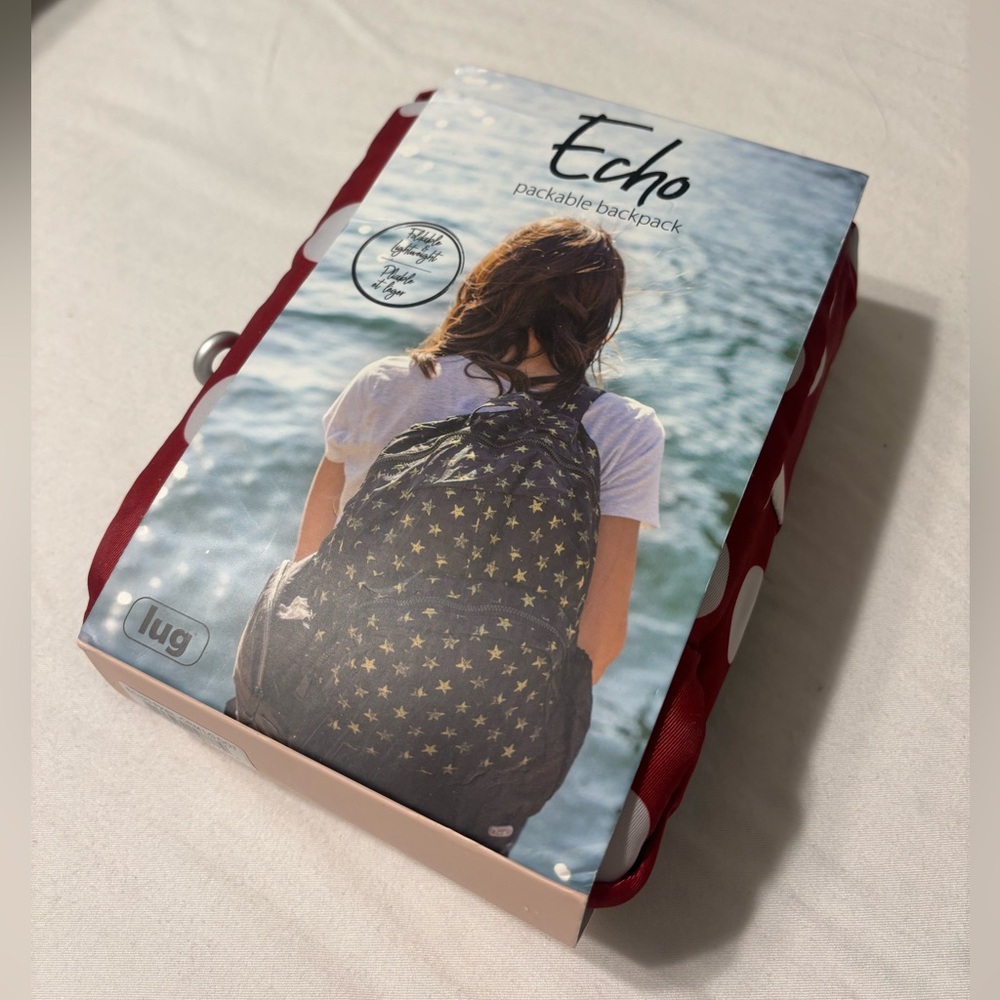 NEW Lugg Echo Packable Backpack NEVER USED!